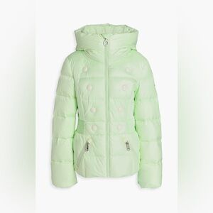 Goldbergh Bouton down ski jacket size 4 XS mint green
